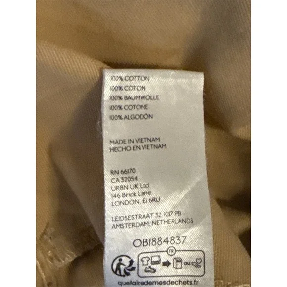 BDG Urban Outfitters Midi Denim Skirt Carpenter Womens Size M Granola Preppy NWT - Picture 10 of 11